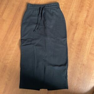 Midi sweatskirt